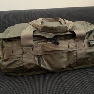 Green The North Face Base Camp Voyager Duffel - 42L